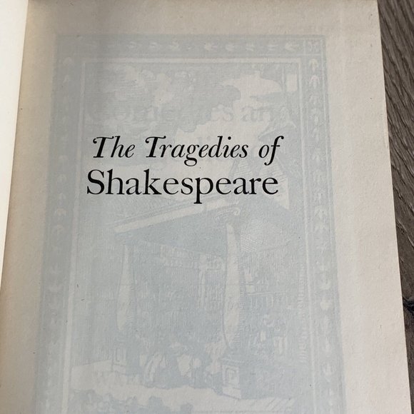The Comedies And Tragedies (Vol 1 & 2) Set 1944 Hardcover William Shakespeare - Picture 9 of 16